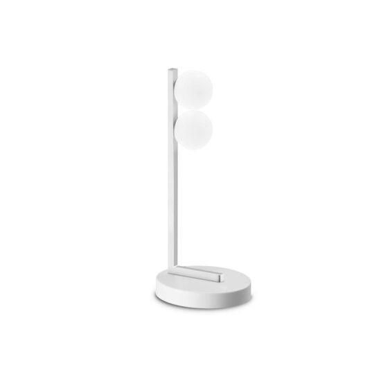 Stalinis LED šviestuvas PING PONG TL2 6W baltas, 328294, Lima Design, Ideal Lux,