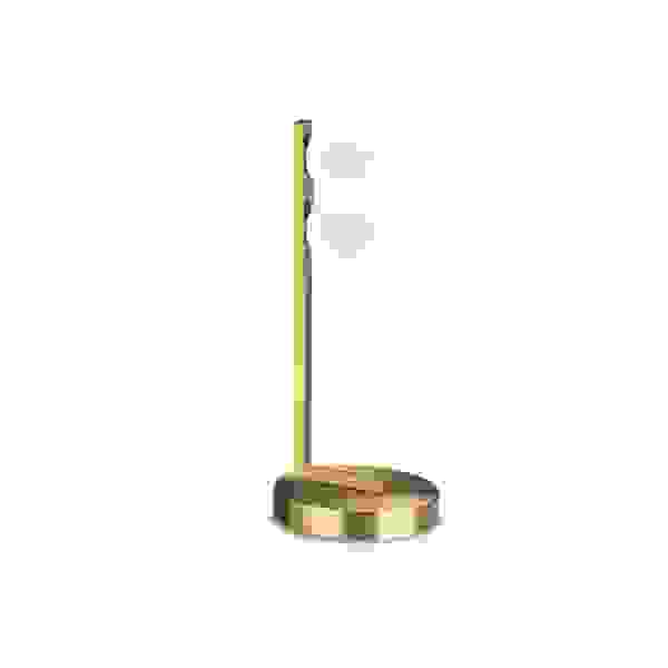 Stalinis LED šviestuvas PING PONG TL2 6W žalvario spalvos, 328300, Lima Design, Ideal Lux,