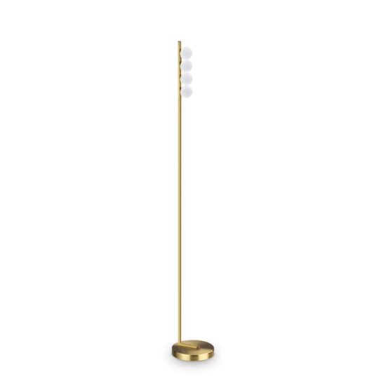 Toršeras LED PING PONG PT4 12W žalvario spalvos, 328324, Lima Design, Ideal Lux,