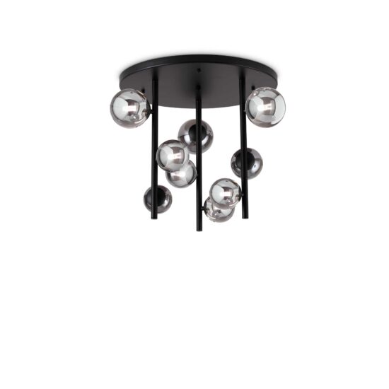 Lubinis šviestuvas Perlage PL9 juodas, 328416, Lima Design, Ideal Lux,