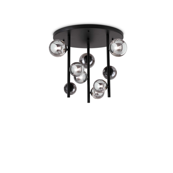 Lubinis šviestuvas Perlage PL9 juodas, 328416, Lima Design, Ideal Lux,