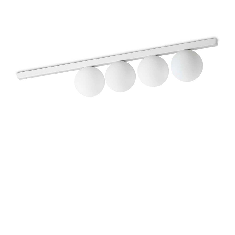 Lubinis | sieninis šviestuvas BINOMIO PL4 baltas, 328454, Lima Design, Ideal Lux,
