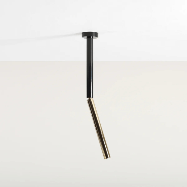 LUBINIS KRAIPOMAS ŠVIESTUVAS STICK H42 JUODAS | AUKSO SPALVOS, 1067PL_G1_S, Lima Design, Aldex,