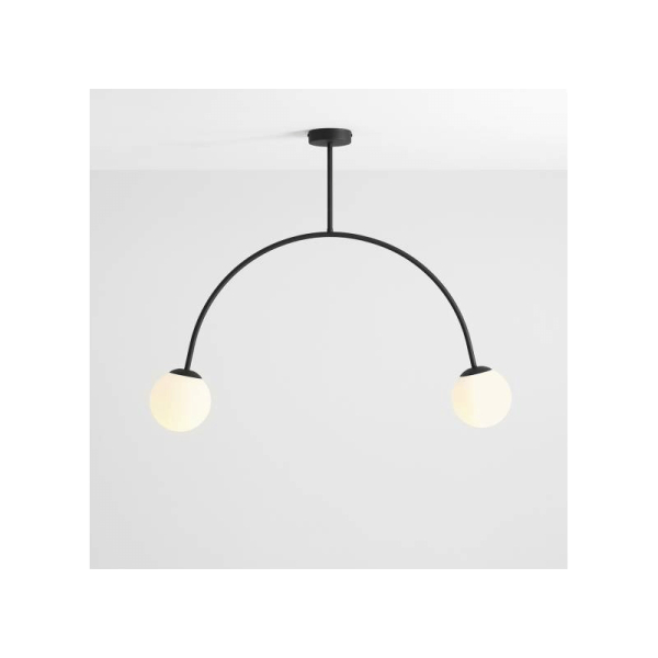 LUBINIS ŠVIESTUVAS LEA 2 L84 JUODAS, 1100PL_H1, Lima Design, Aldex,