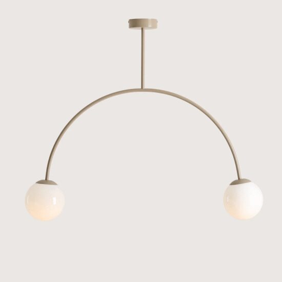 LUBINIS ŠVIESTUVAS UNA 2 KREMINĖS SPALVOS, 1116PL_H17, Lima Design, Aldex,
