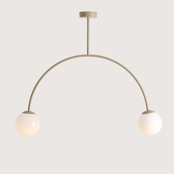 LUBINIS ŠVIESTUVAS UNA 2 KREMINĖS SPALVOS, 1116PL_H17, Lima Design, Aldex,