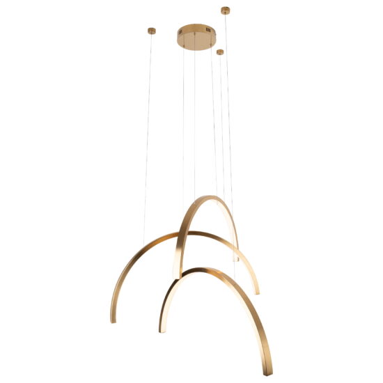 P0509 TRIO ARC PAKABINAMAS ŠVIESTUVAS, Lima Design, MaxLight,