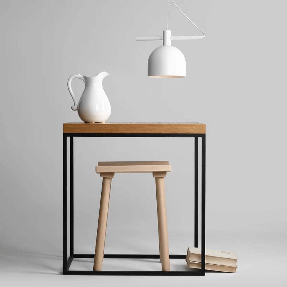 PAKABINAMAS ŠVIESTUVAS BERYL 1 BALTAS, 976G, Lima Design, Aldex,