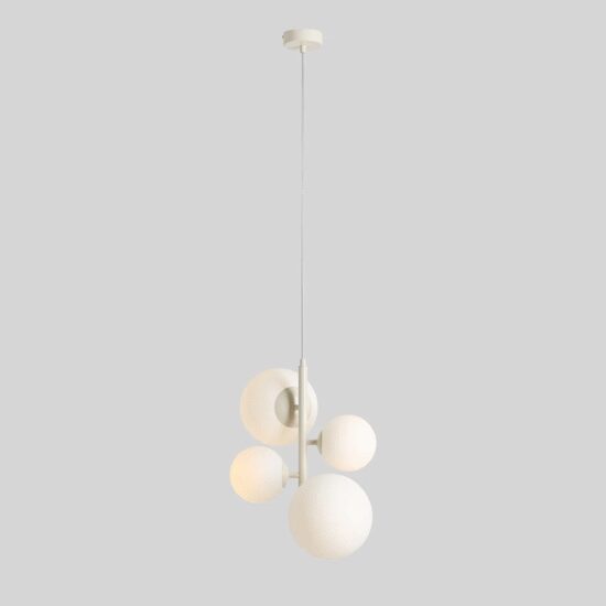 PAKABINAMAS ŠVIESTUVAS BLOOM 4 KREMINĖS SPALVOS, 1091L9, Lima Design, Aldex,