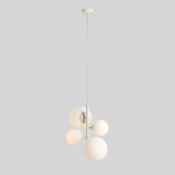 PAKABINAMAS ŠVIESTUVAS BLOOM 4 KREMINĖS SPALVOS, 1091L9, Lima Design, Aldex,