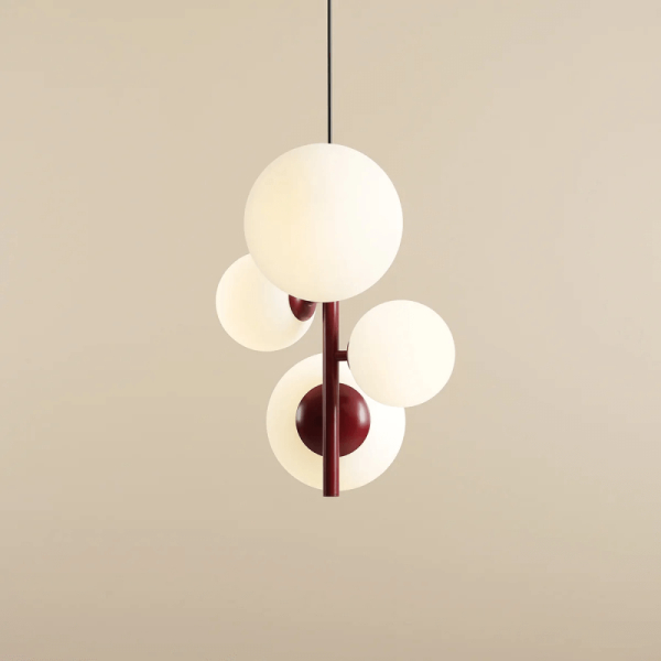 PAKABINAMAS ŠVIESTUVAS BLOOM 4 RAUDONAS, 1091L15, Lima Design, Aldex,