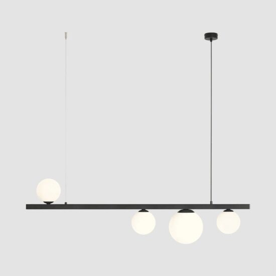 PAKABINAMAS ŠVIESTUVAS GARDA 4 L131 JUODAS, 1099L1, Lima Design, Aldex,