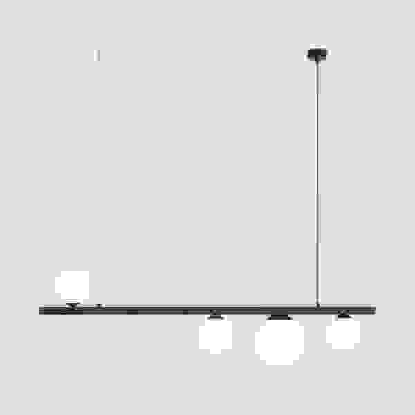 PAKABINAMAS ŠVIESTUVAS GARDA 4 L131 JUODAS, 1099L1, Lima Design, Aldex,