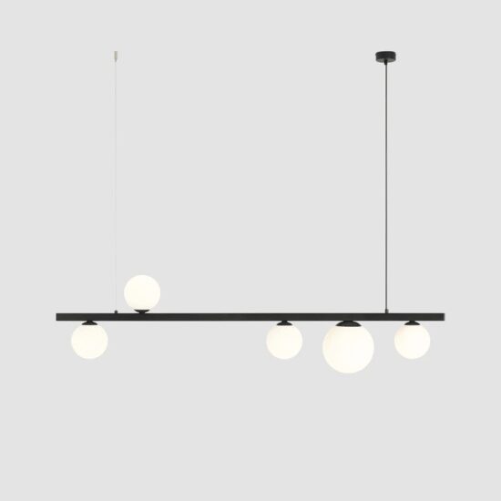 PAKABINAMAS ŠVIESTUVAS GARDA 5 L151 JUODAS, 1099F1, Lima Design, Aldex,