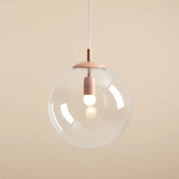 PAKABINAMAS ŠVIESTUVAS GLOBE D30 ORANŽINĖS SPALVOS, 562G11, Lima Design, Aldex,