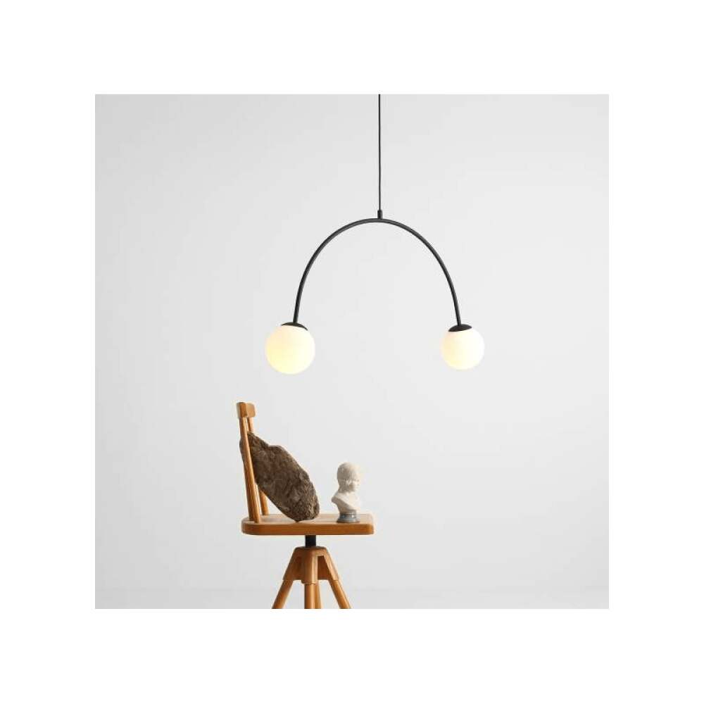PAKABINAMAS ŠVIESTUVAS LEA 2 L84 JUODAS, 1100H1, Lima Design, Aldex,