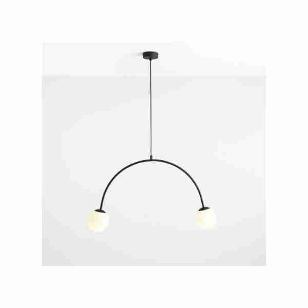 PAKABINAMAS ŠVIESTUVAS LEA 2 L84 JUODAS, 1100H1, Lima Design, Aldex,