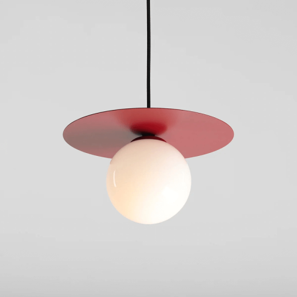 PAKABINAMAS ŠVIESTUVAS LOOP D28 RAUDONAS, 1125G15_S, Lima Design, Aldex,