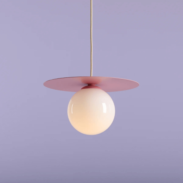 PAKABINAMAS ŠVIESTUVAS LOOP D28 ROŽINĖS SPALVOS, 1125G18_S, Lima Design, Aldex,