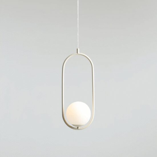 PAKABINAMAS ŠVIESTUVAS RIVA 1 KREMINĖS SPALVOS, 1086G9, Lima Design, Aldex,