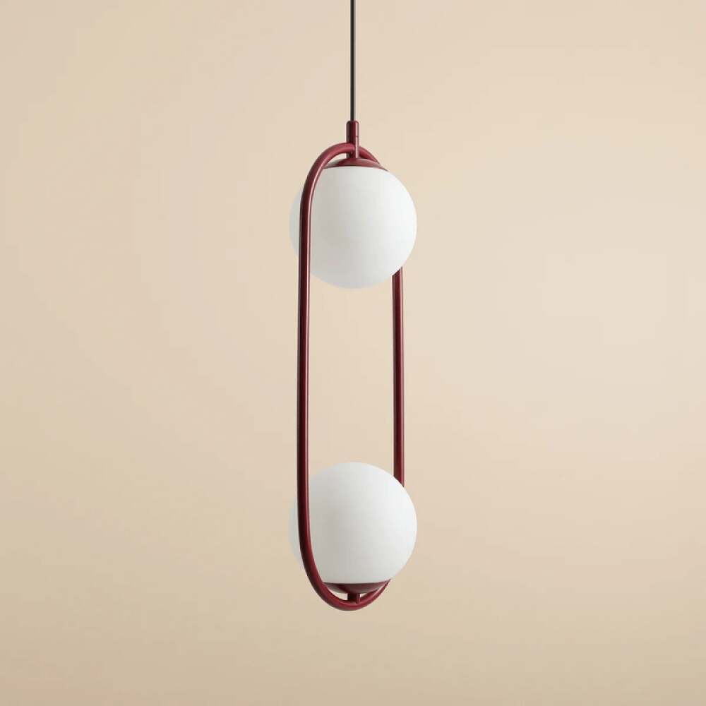 PAKABINAMAS ŠVIESTUVAS RIVA 2 RAUDONAS, 1086H15, Lima Design, Aldex,