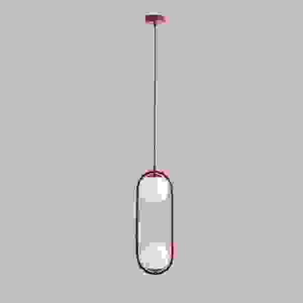 PAKABINAMAS ŠVIESTUVAS RIVA 2 RAUDONAS, 1086H15, Lima Design, Aldex,