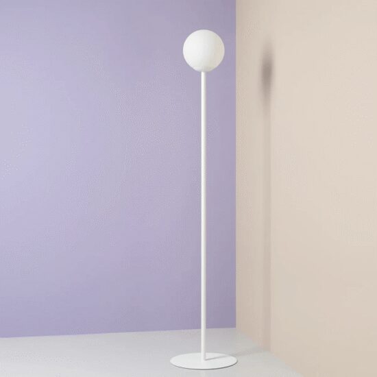 PASTATOMAS ŠVIESTUVAS PINNE BALTAS, 1080A, Lima Design, Aldex,