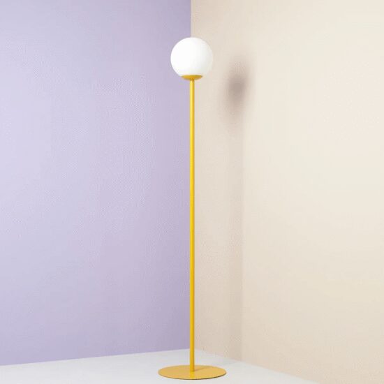 PASTATOMAS ŠVIESTUVAS PINNE GELTONAS, 1080A14, Lima Design, Aldex,
