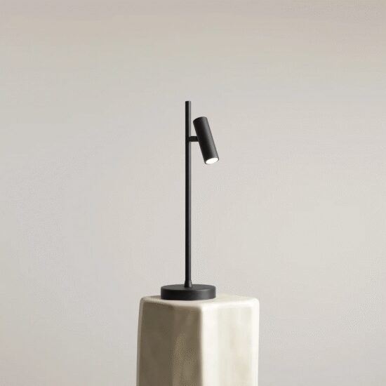 STALINIS ŠVIESTUVAS TREVO JUODAS, 1104B1, Lima Design, Aldex,