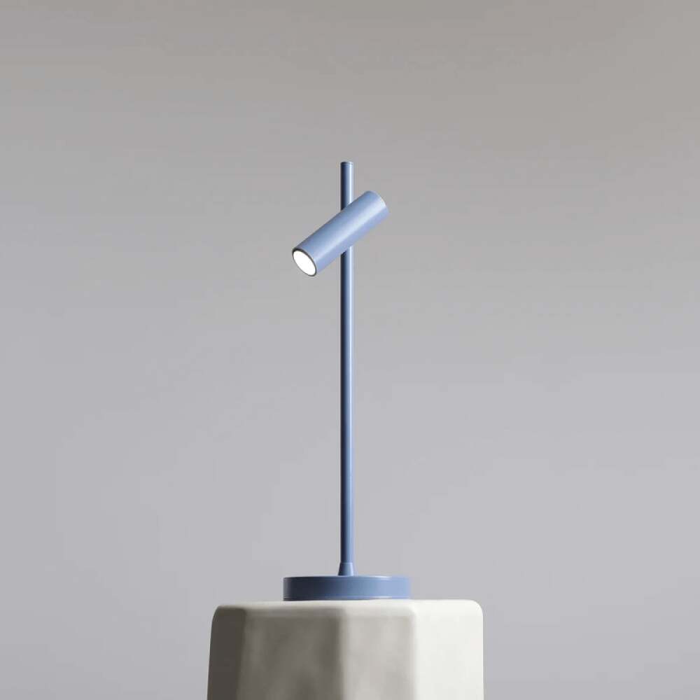 STALINIS ŠVIESTUVAS TREVO MĖLYNAS, 1104B16, Lima Design, Aldex,