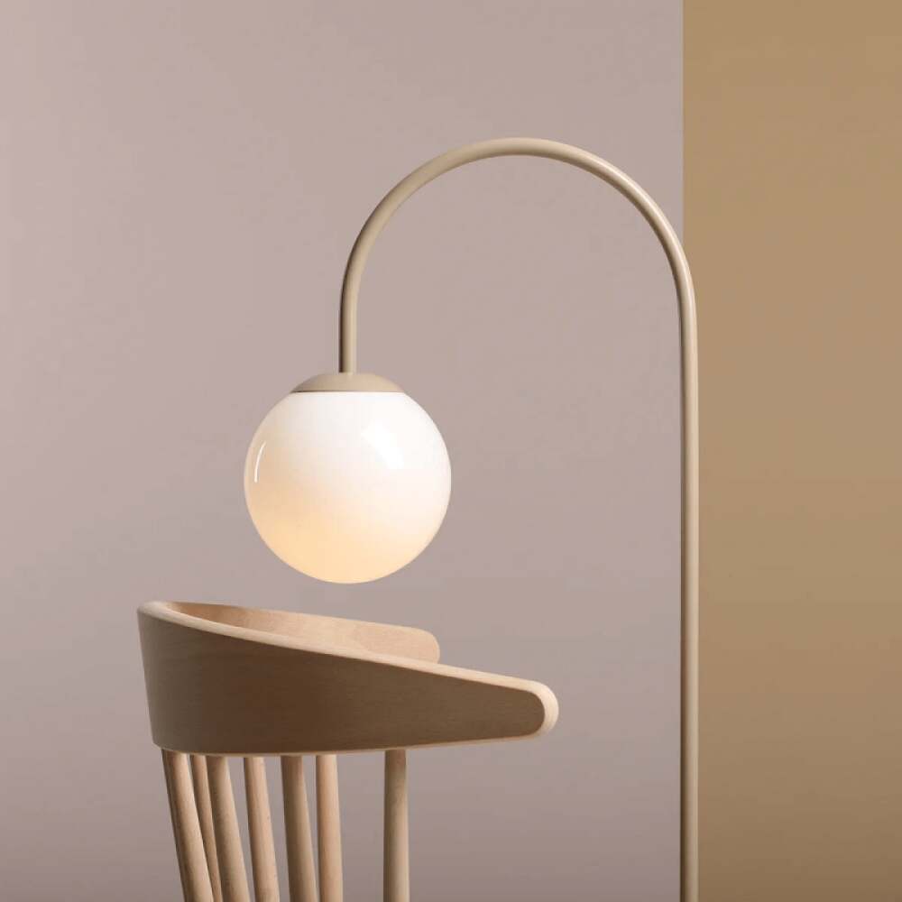 STALINIS ŠVIESTUVAS UNA KREMINĖS SPALVOS, 1116B17, Lima Design, Aldex,
