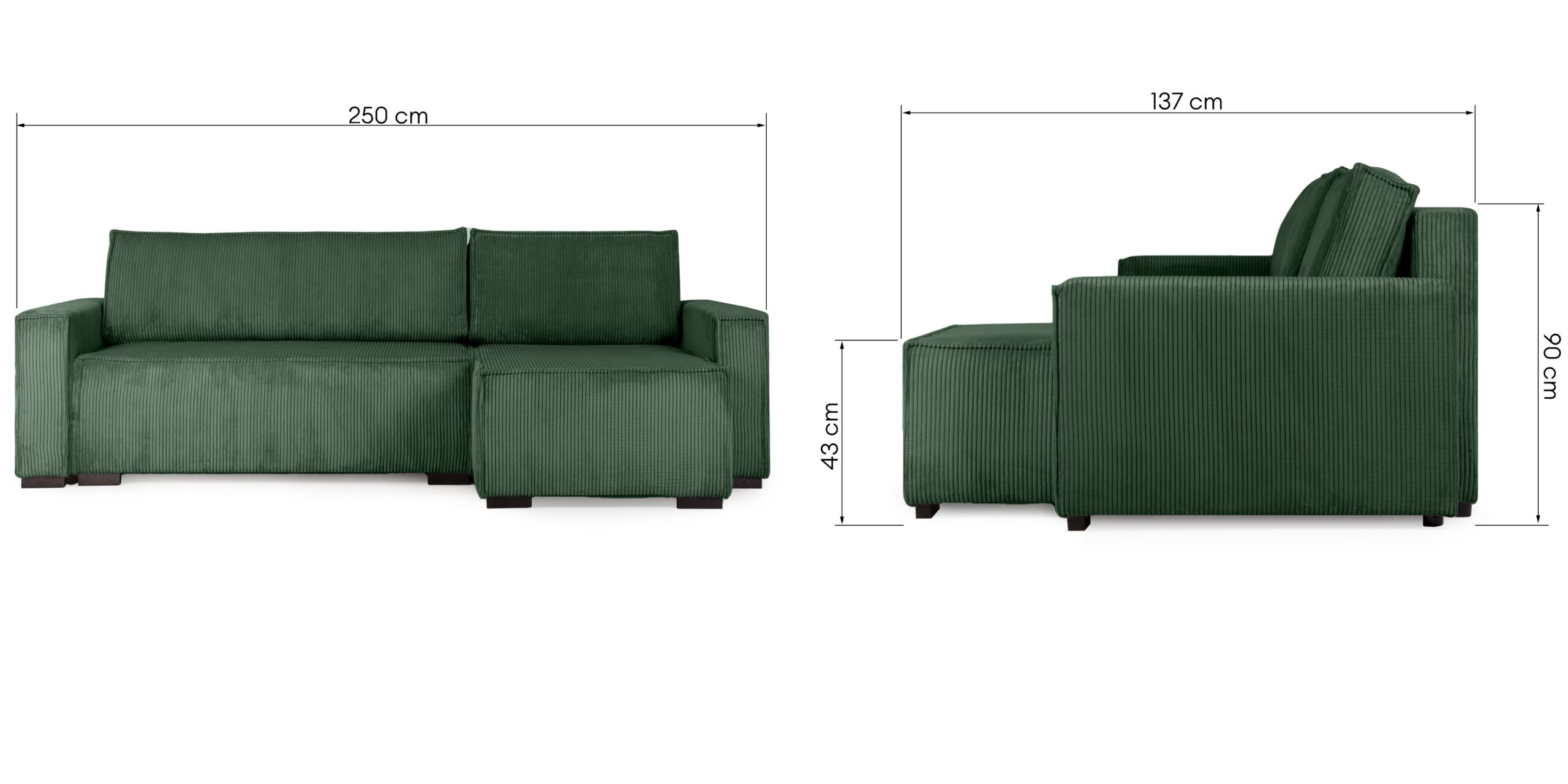 Minkštas kampas su miegojimo funkcija Smart 7 Minkštas kampas su miegojimo funkcija Smart, Lima Design, Sofos - lovos,