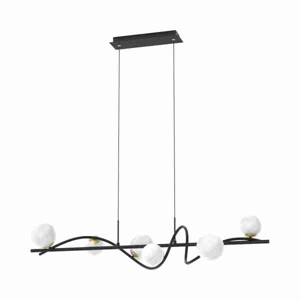 Pakabinamas šviestuvas NISYRO MD3145-6-EBGN, Lima Design, Pakabinami šviestuvai,