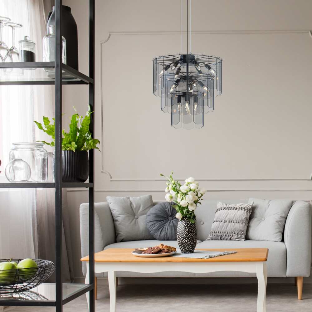 Pakabinamas šviestuvas NIRA MD3523-14L-EBCN, Lima Design, Pakabinami šviestuvai,