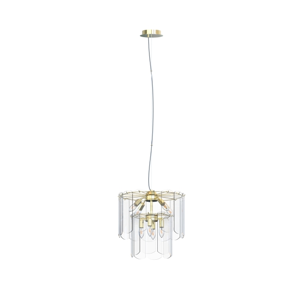 Pakabinamas šviestuvas NIRA MD3523-8M-EGN, Lima Design, Pakabinami šviestuvai,