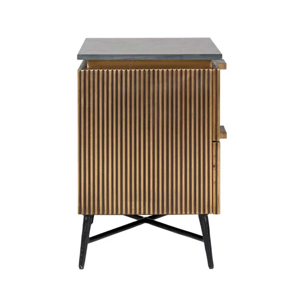 Šoninis staliukas prie lovos Ironville, Lima Design, Svetainės baldai, Richmond interiors,