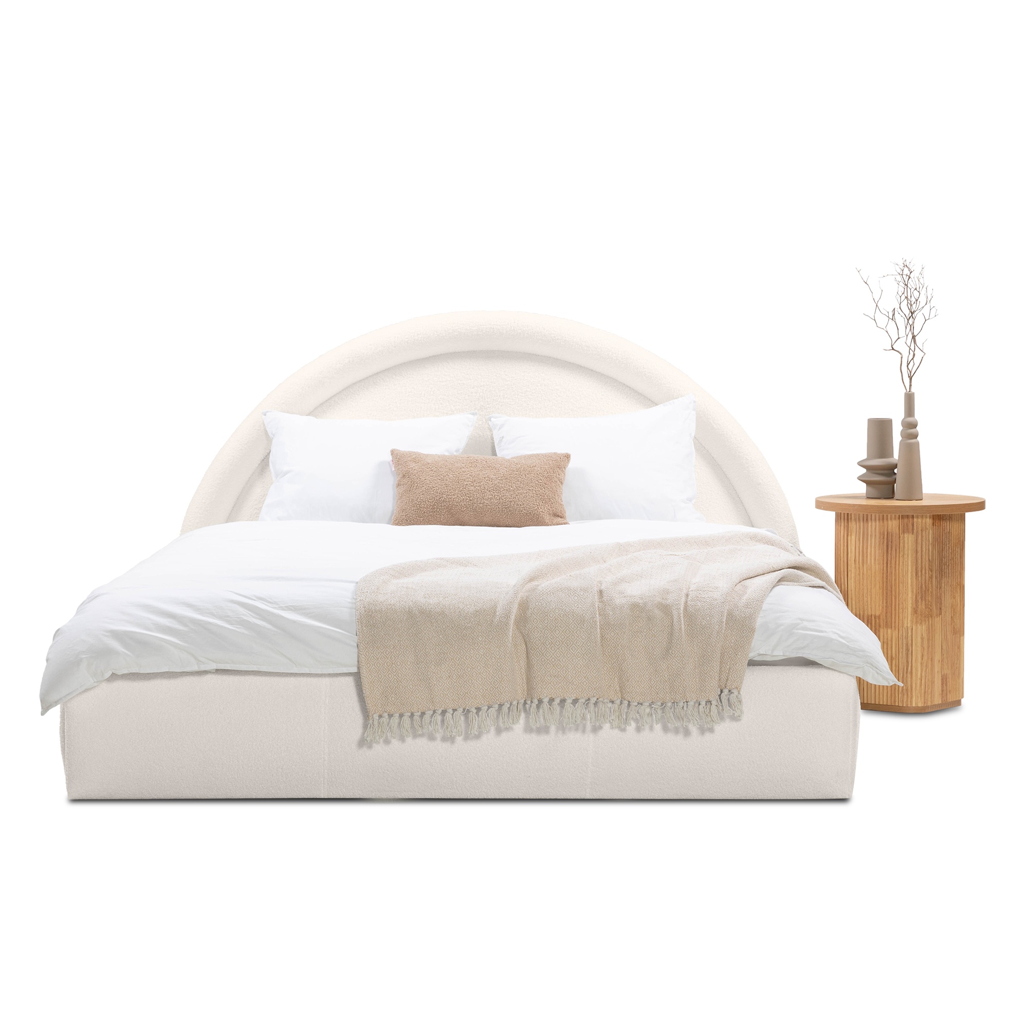 Miegamojo lova Redondo 140x200 1 Miegamojo lova Redondo 140x200, Lima Design, limts, Individualiai gaminamas baldas,