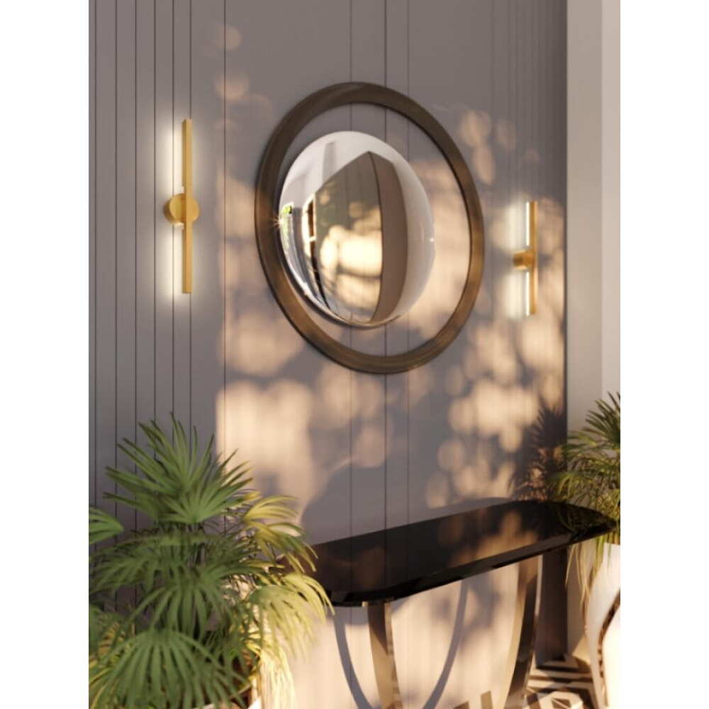 W0347 SIENINIS ŠVIESTUVAS MERANO II GOLD, Lima Design, Šviestuvai, Greitas pristatymas,