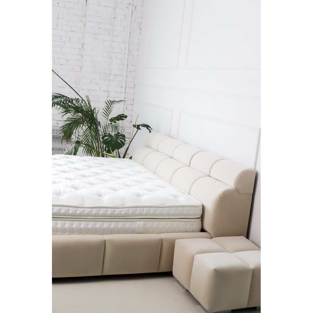 Miegamojo lova Georgia, Lima Design, Minkštieji baldai, Individualiai gaminamas baldas, Miegamojo lova