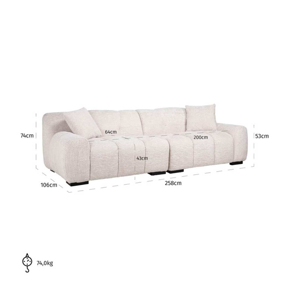 Sofa Charelle, Lima Design, Svetainės baldai, Richmond interiors,