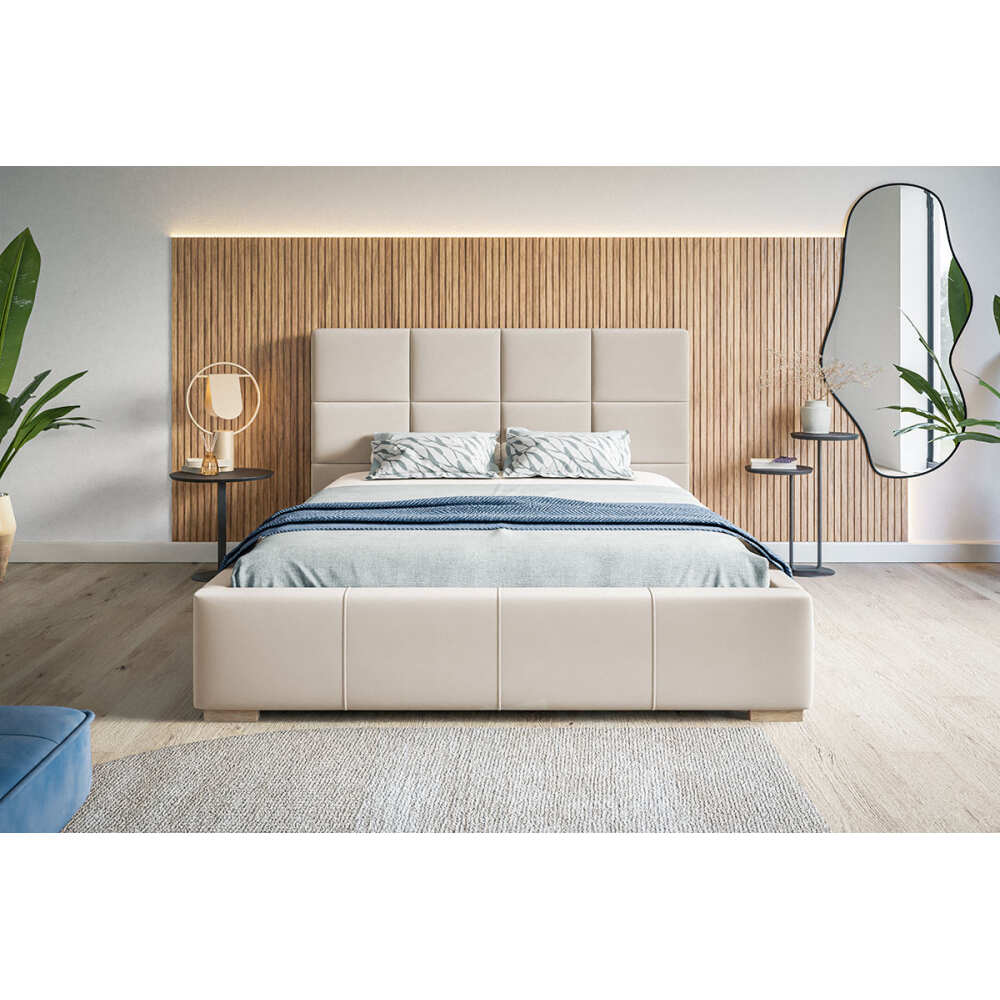 Miegamojo lova Viena, Lima Design, liminte, Individualiai gaminamas baldas, Miegamojo lova
