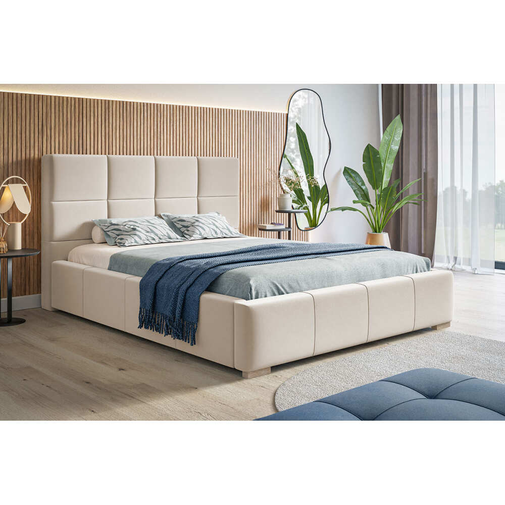 Miegamojo lova Viena, Lima Design, liminte, Individualiai gaminamas baldas, Miegamojo lova