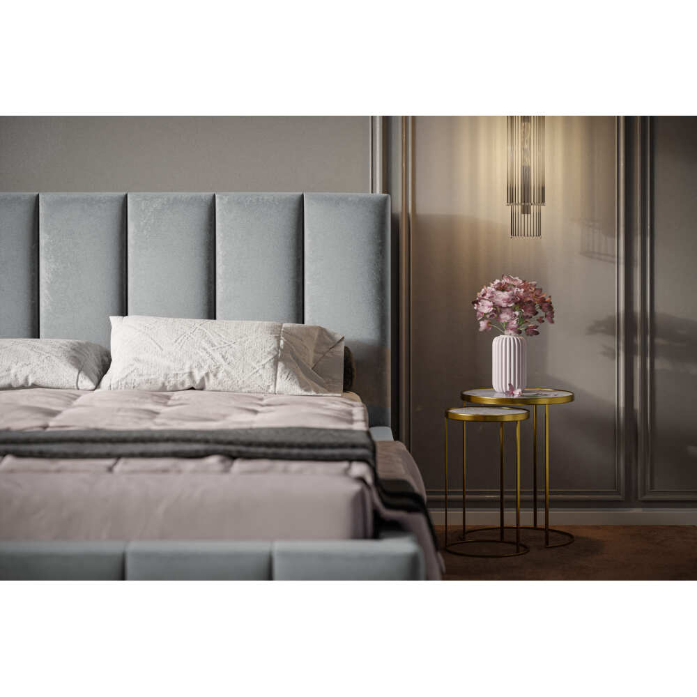 Miegamojo lova Berlin, Lima Design, Minkštieji baldai, Individualiai gaminamas baldas, Miegamojo lova