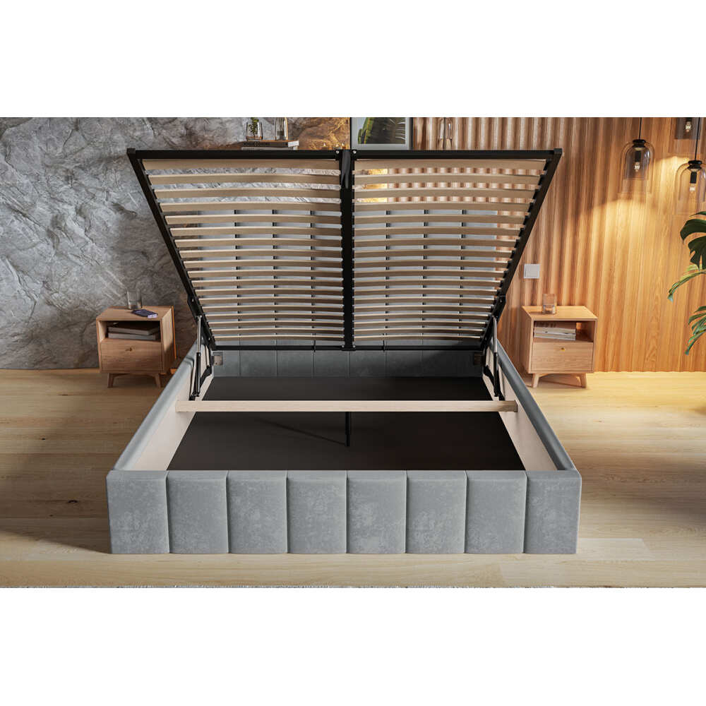 Miegamojo lova NIKA SLIM, Lima Design, liminte, Individualiai gaminamas baldas, Miegamojo lova