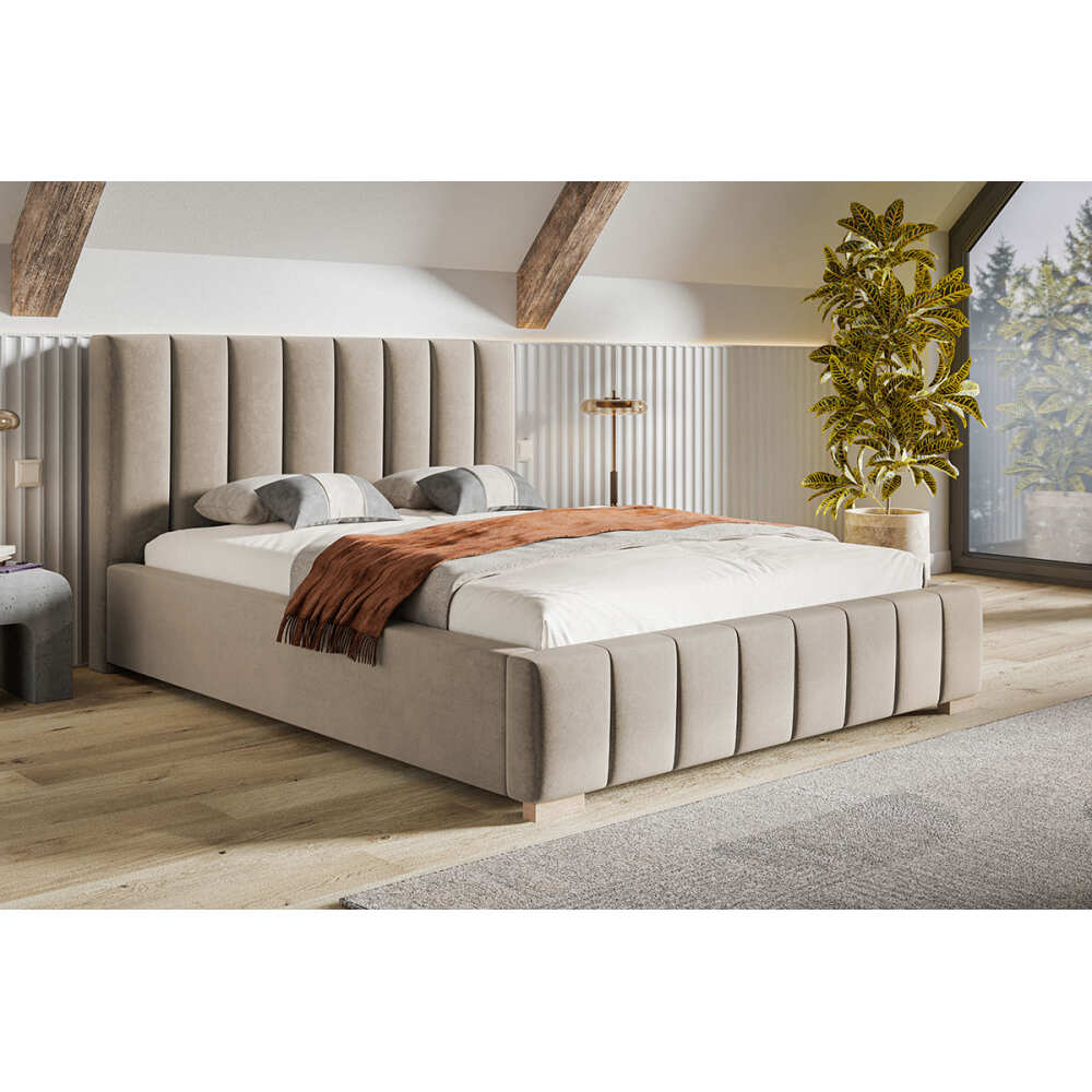 Miegamojo lova ONA, Lima Design, liminte, Individualiai gaminamas baldas, Miegamojo lova