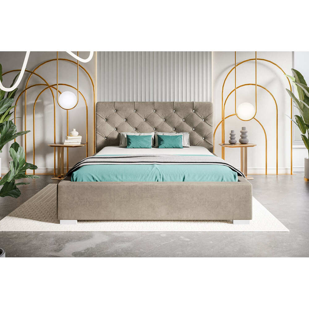 Miegamojo lova Luna, Lima Design, liminte, Individualiai gaminamas baldas, Miegamojo lova