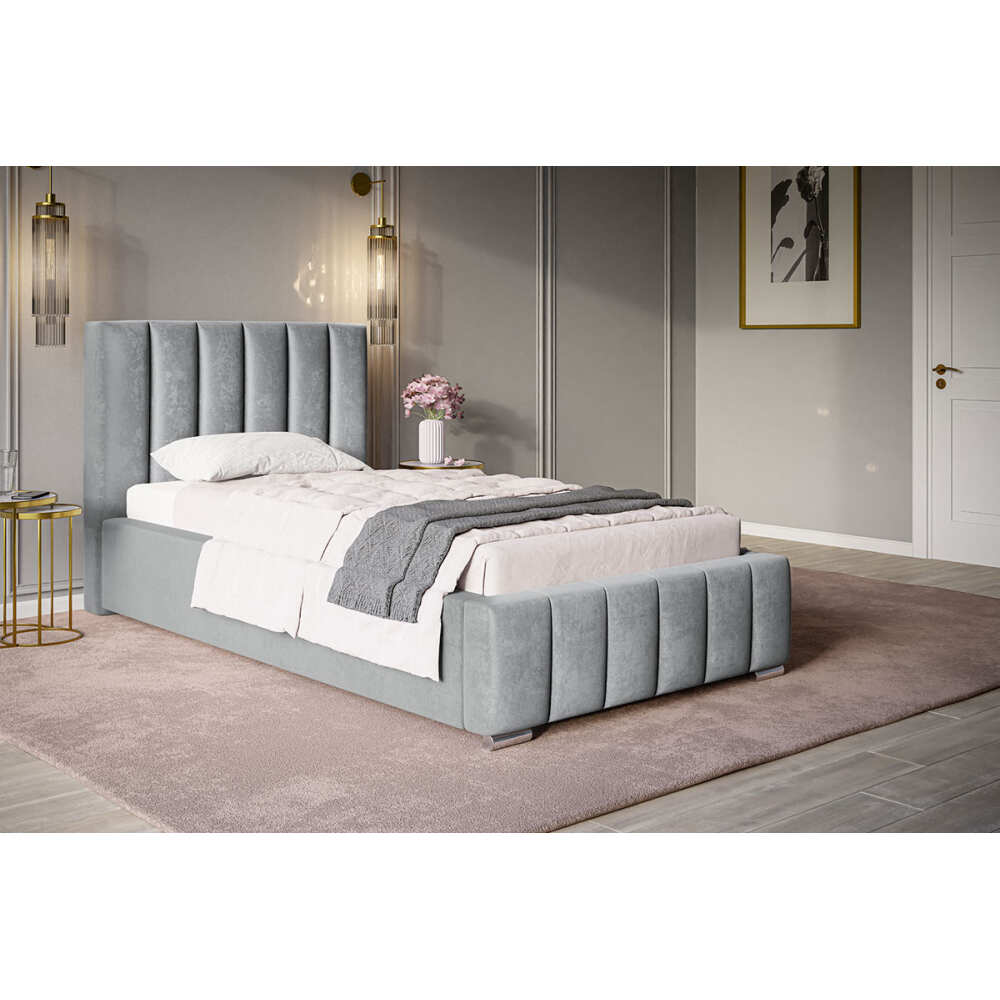 Miegamojo lova Berlin 90x200, Lima Design, Minkštieji baldai, Individualiai gaminamas baldas, Miegamojo lova