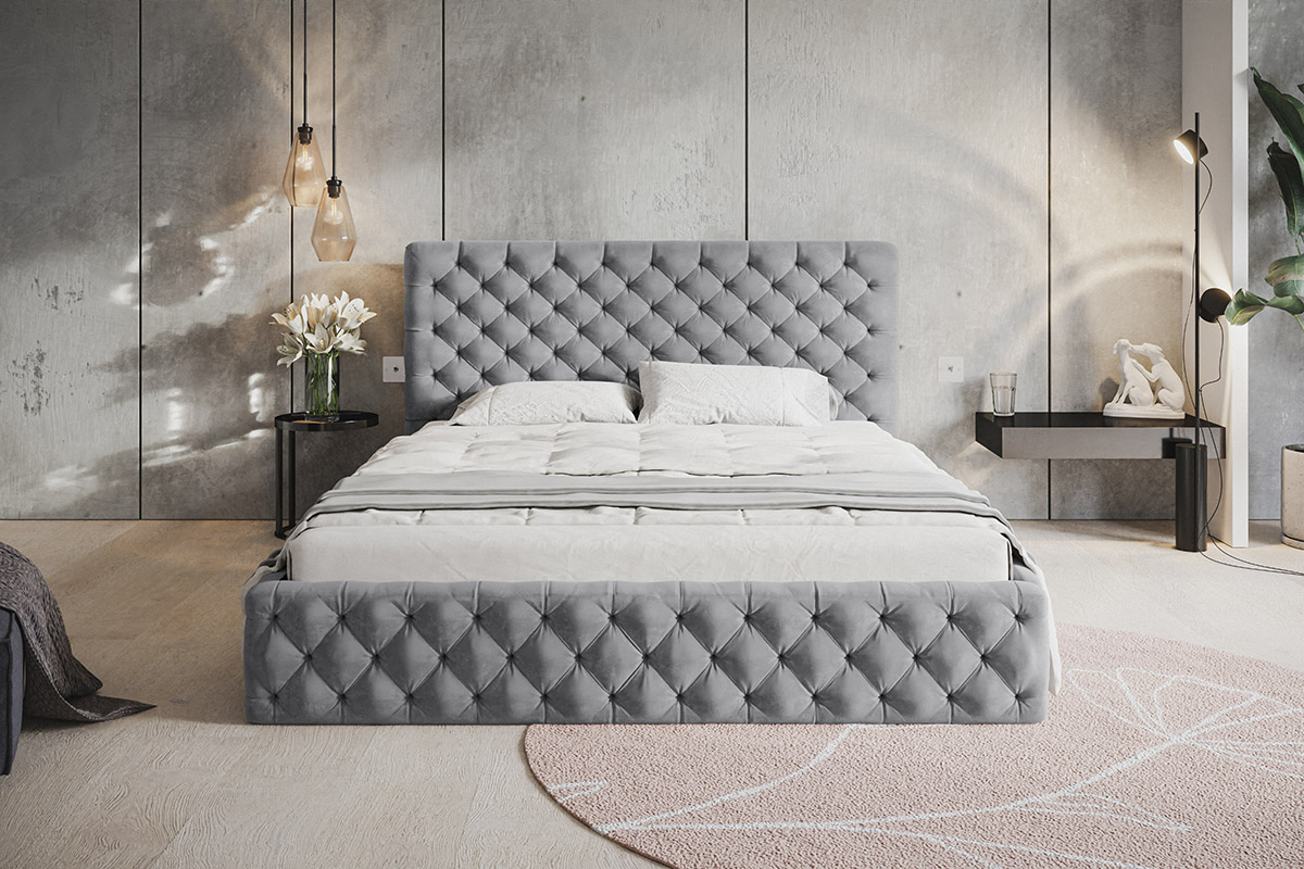 Miegamojo lova Glint SLIM 4 Miegamojo lova Glint SLIM, Lima Design, liminte, Individualiai gaminamas baldas, Miegamojo lova