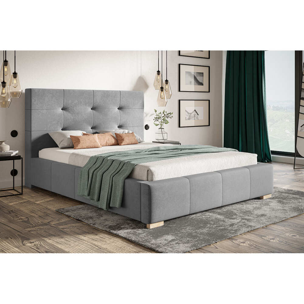 Miegamojo lova Praha, Lima Design, liminte, Individualiai gaminamas baldas, Miegamojo lova