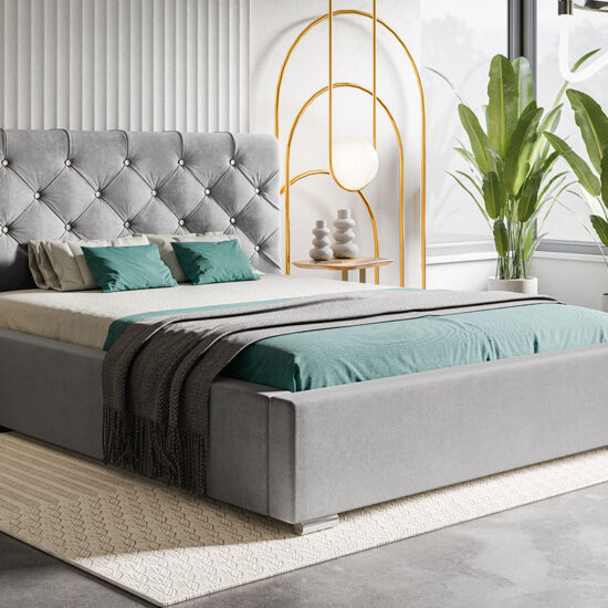 Miegamojo lova Luna, Lima Design, liminte, Individualiai gaminamas baldas, Miegamojo lova